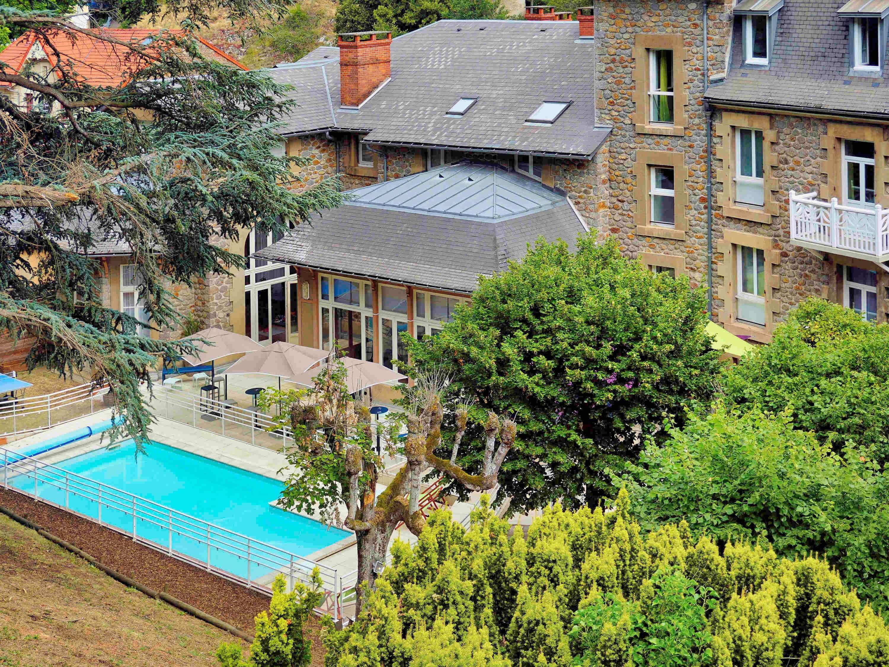 Hotel Mercure Saint-Nectaire Spa & Bien-Etre מראה חיצוני תמונה